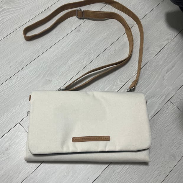 스타벅스 숄더백 크로스백 starbucks 아이보리 파우치 가방