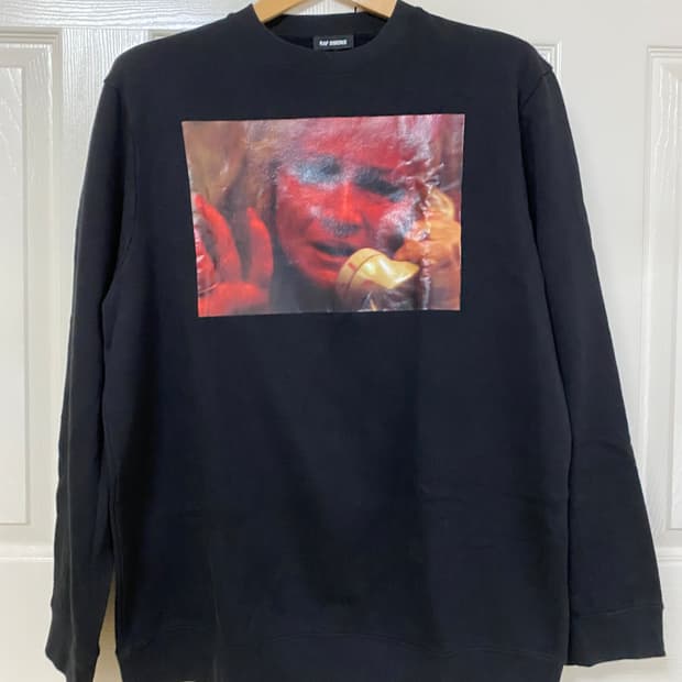 라프시몬스 19aw 스웻셔츠 xl