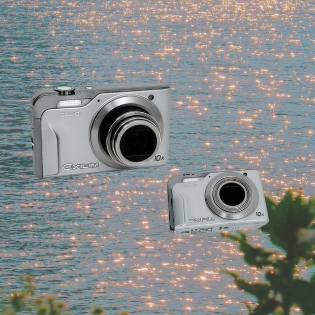 메이크업모드!) 카시오 엑슬림 h10 Exilim 빈티지 디카