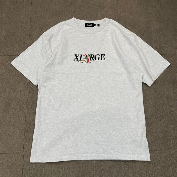 XLARGE 엑스라지 자수 로고 티셔츠 xl 