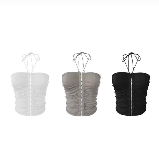 보헴서 drape halter top 보헤미안서울