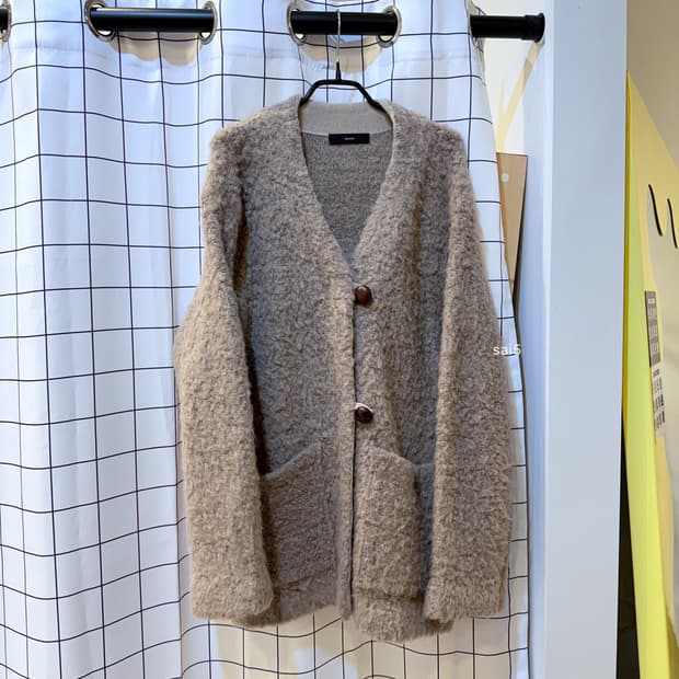 비이커 부클 가디건