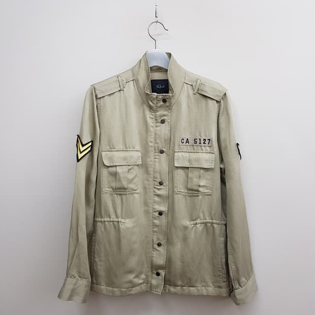 Rails 레일즈 패치 밀리터리 자켓 S사이즈