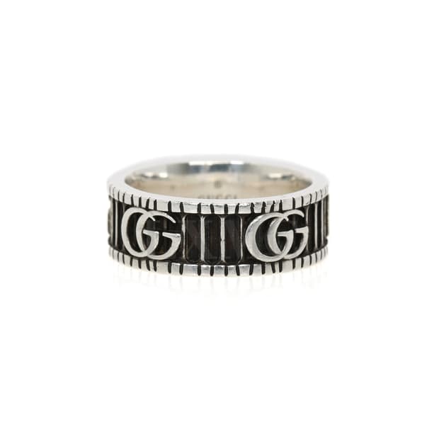 구찌 실버링 GG 마몽 더블G 실버반지 551899 19호