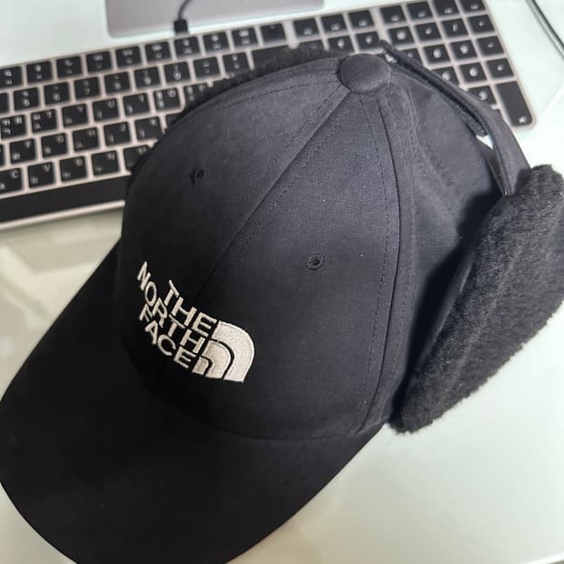 노스페이스 귀마개 볼캡