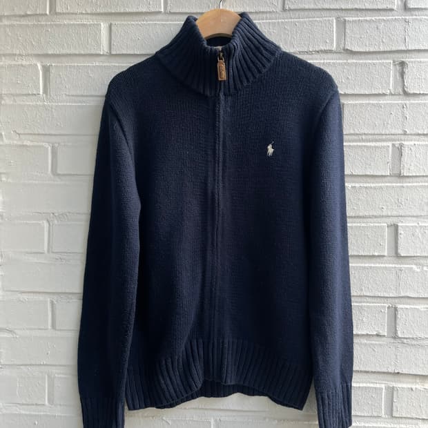 POLO RALPH LAUREN knit zip up