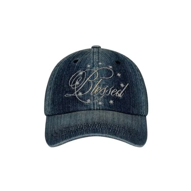 2000아카이브 데님 볼캡 모자