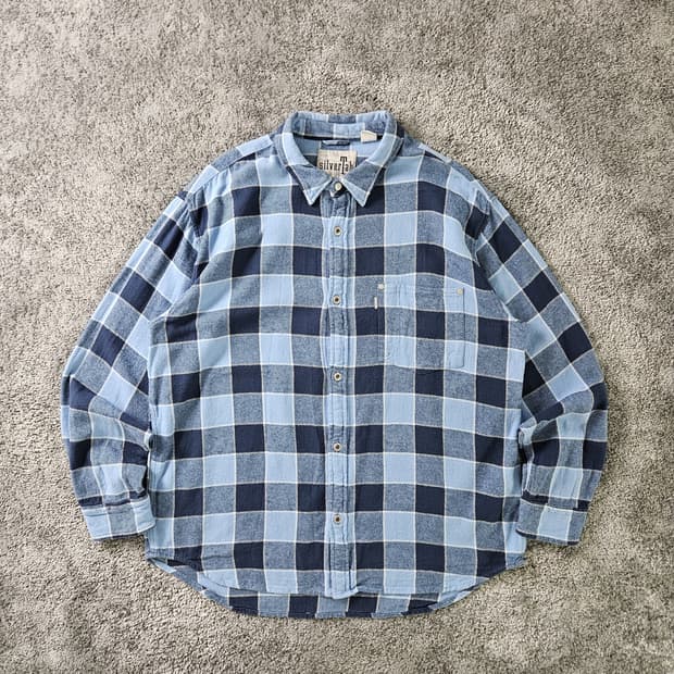 [무료배송] LEVIS SILVER TAB 체크 긴팔 셔츠