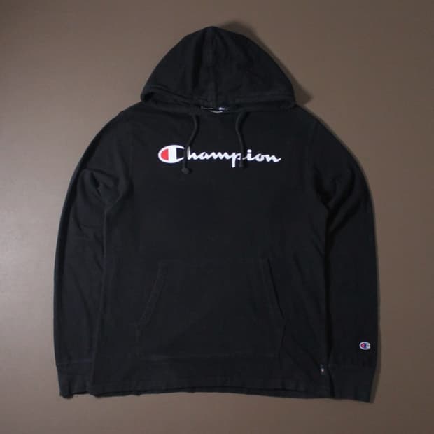 Champion 챔피온 블랙 후드 티