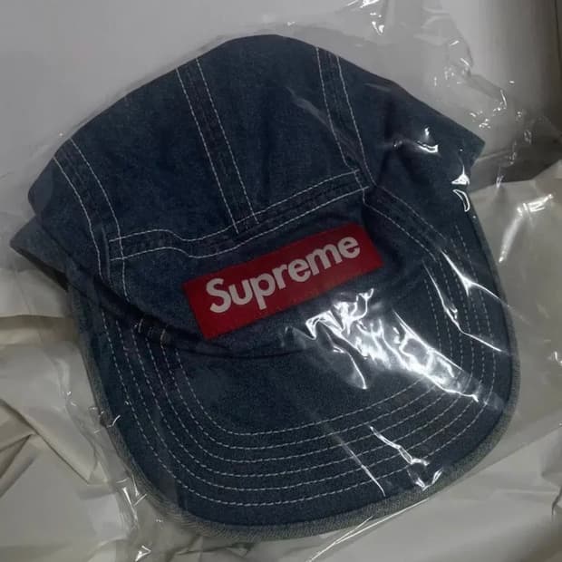 슈프림 박스로고 캠프캡 18ss