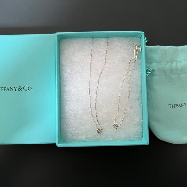 티파니 엘사 퍼레티 아쿠아마린 목걸이&팔찌 세트