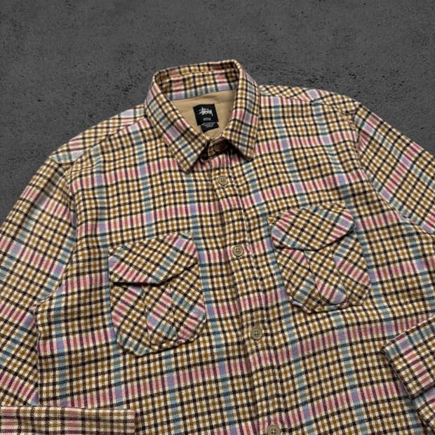 Stussy 스투시 플란넬 셔츠