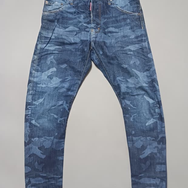 [30] 정품 디스퀘어드2 카모플라쥬 케니 트위스트진 청바지