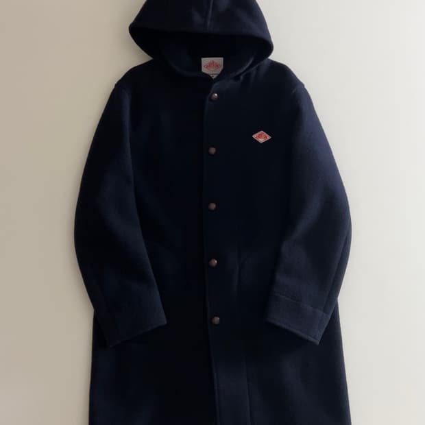 단톤 울 모사 후드 코트 42