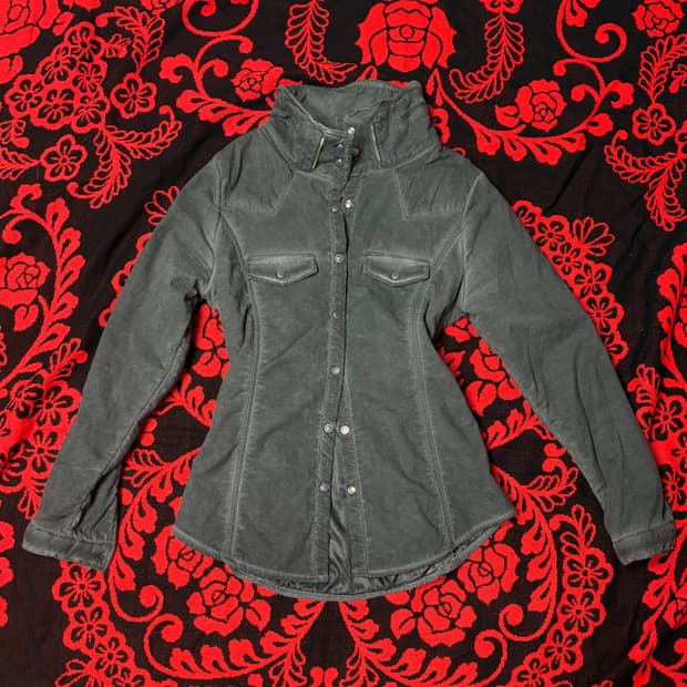 Rock-Punk gothic grey jacket
