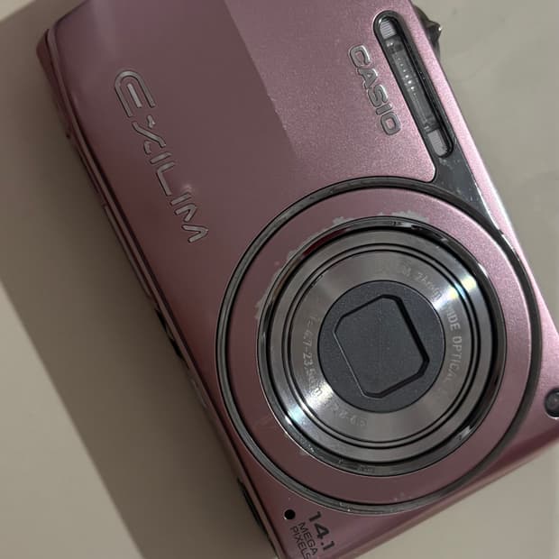카시오 엑슬림 z2300 핑크