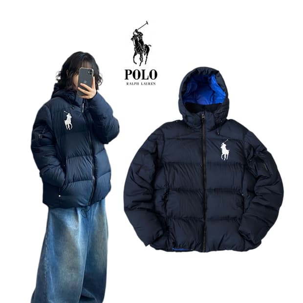 폴로 빅포니 치프키프 덕다운 푸퍼 패딩