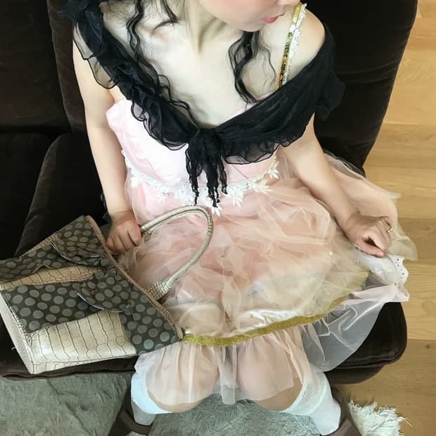 vintage ribbon tote leather bag