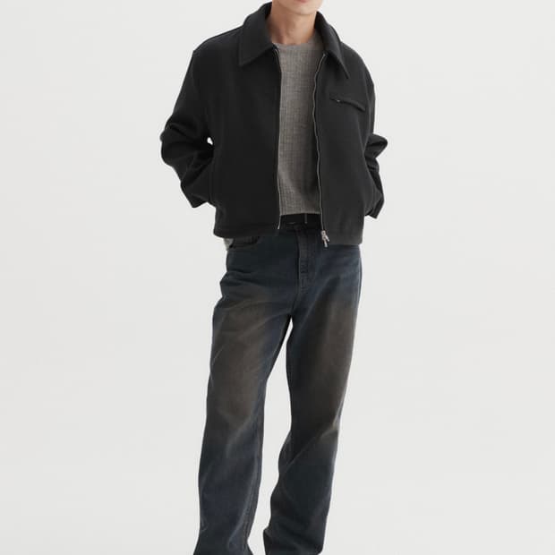 르마드 울 자켓 차콜 3사이즈 새상품