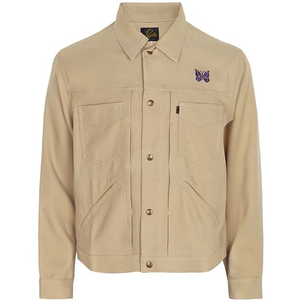 니들스 페니 진 폴리 트윌 자켓 베이지 xl 사이즈