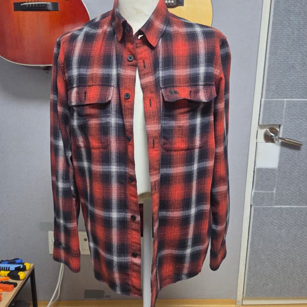 코오롱 스포츠 체크 셔츠