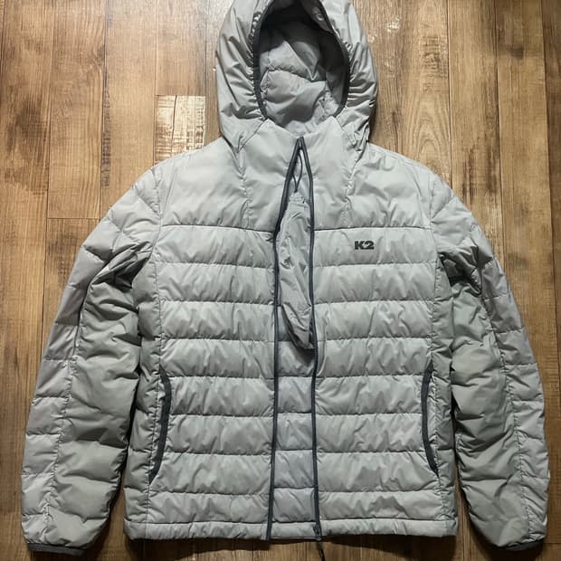 케이투 OLA 패커블 다운 경량패딩 그레이