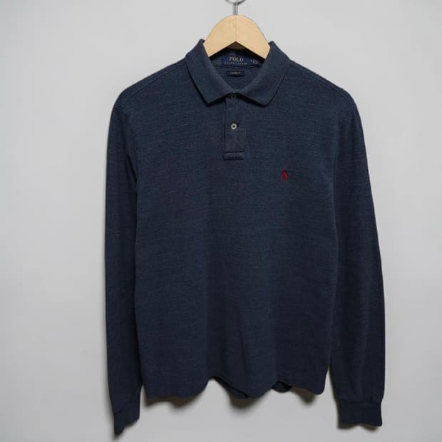 100 POLO 폴로 랄프로렌 커스텀핏 긴팔 카라티