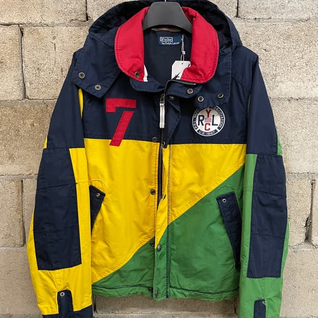 90s 폴로 랄프로렌 RLYC 요트 클럽 자켓