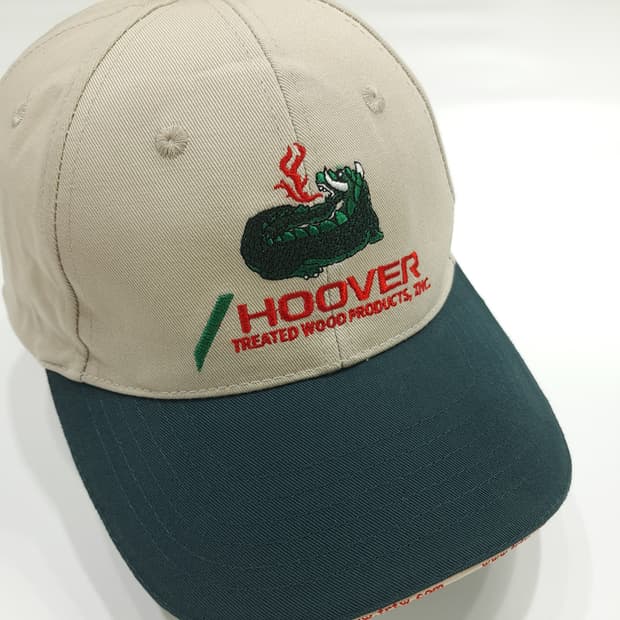 빈티지 00s Hoover 드래곤 자수 투톤 볼캡 P1639