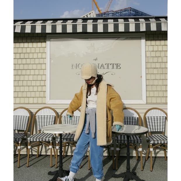 Freckle butter shearing balaclava