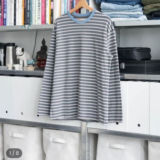 에브리원 멀티 스트라이프 롱슬리브 Multi Stripe L/S Tee