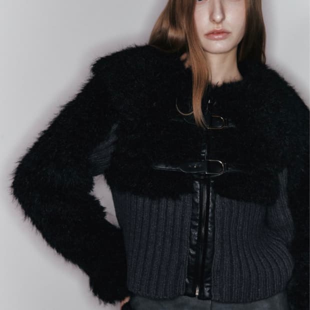 아수라 니트 퍼자켓