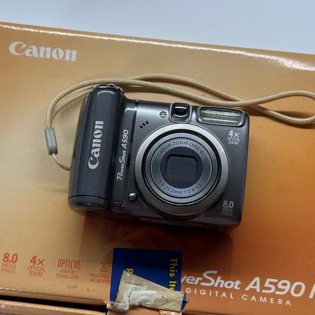 캐논 파워샷 a590 is 디지털 카메라
