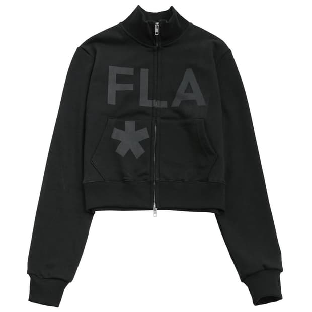 [택O새상품]플레어업 집업 트랙 자켓 블랙OS