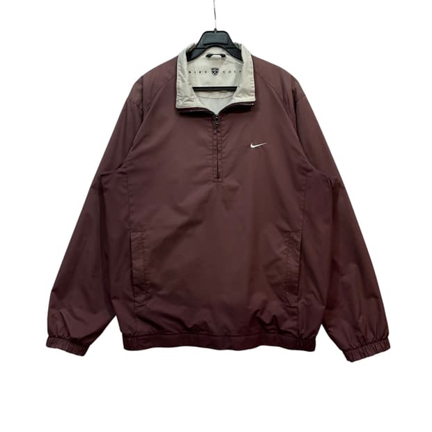 Nike Burgundy Half Zip