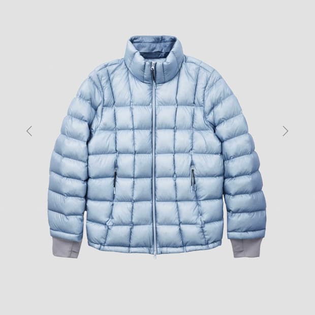999휴머니티 모듈러 구스 패딩 스카이 블루 3사이즈