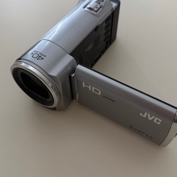 Jvc everio 빈티지 캠코더 실버 상태최상!