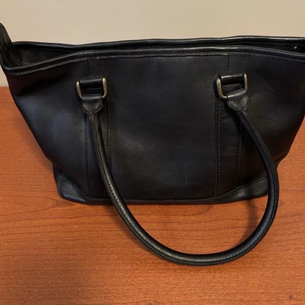 [미국배송] 엘엘빈 빈티지 가죽 토트백 90‘s 