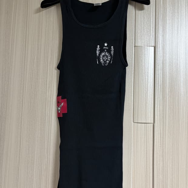 크롬하츠 슬리브리스 탱크탑 나시