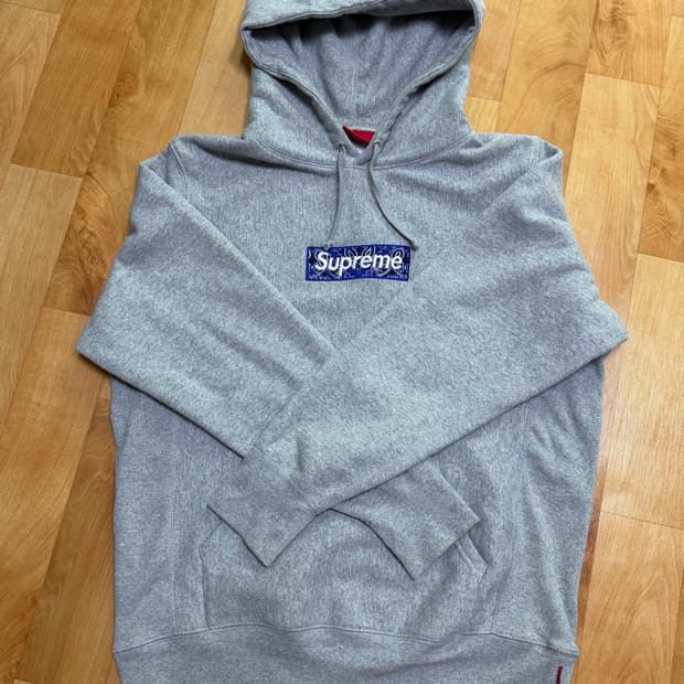 슈프림 반다나 후드티