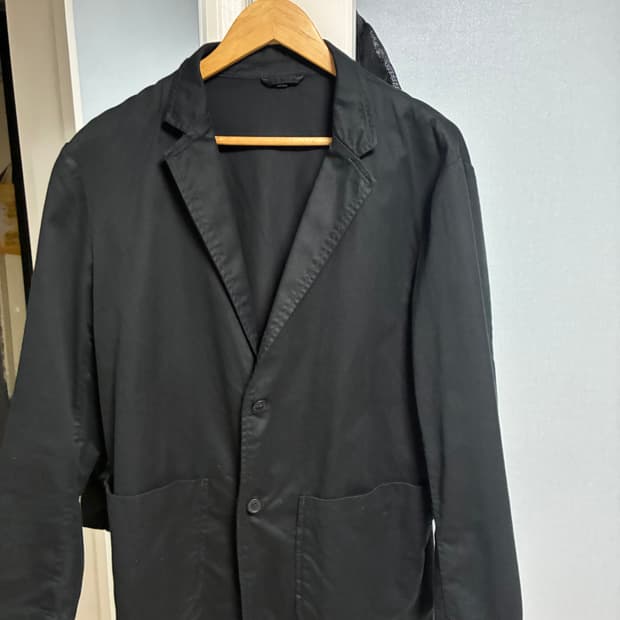 무인양품 케이폭 자켓 XL 블랙