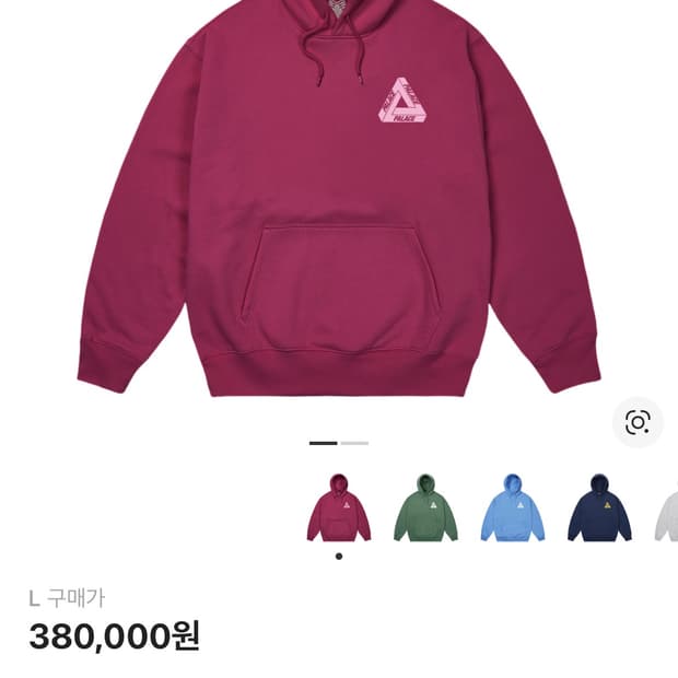 팔라스 트라이퍼그 후드 버그 25fw L