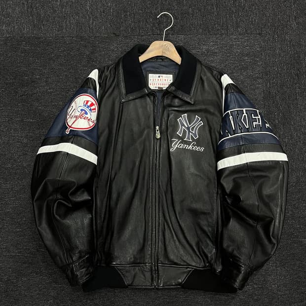 뉴욕 양키스 레더자켓 xl