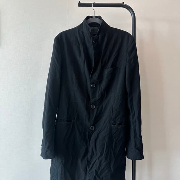 2013 꼼데가르송 옴므 축융 폴리 코트 