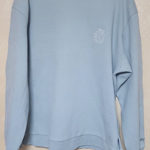 이피그램 남성 겨울용 ㅎㅎ 여유핏 기모 맨투맨 110 상태굿