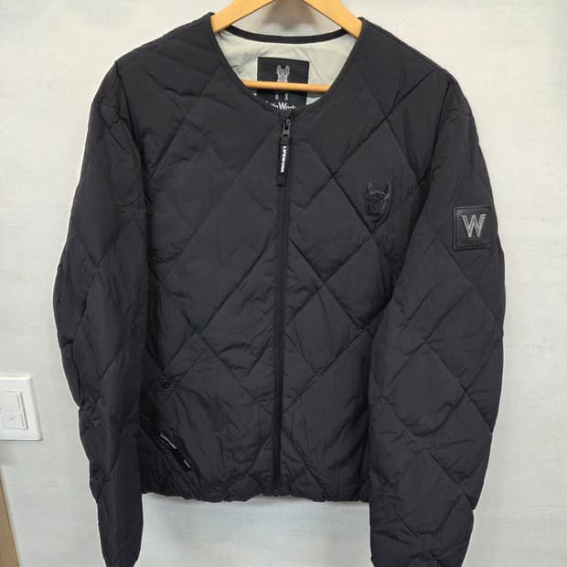 라이프워크 유넥 다이아몬드 퀄팅 다운자켓 L