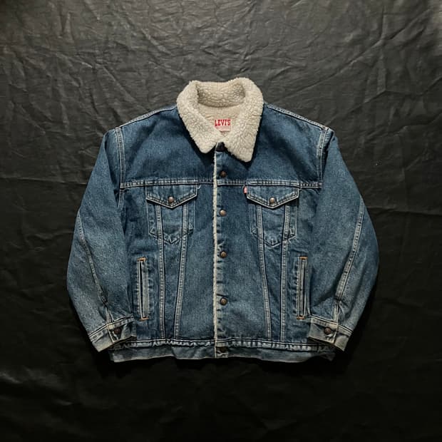 🇺🇸 90s USA 빈티지 리바이스 쉐르파 셰르파 자켓 빅사이즈