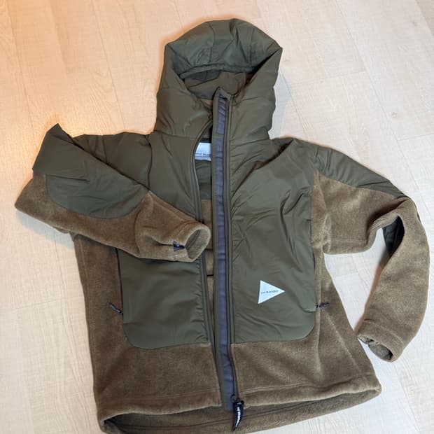 앤드원더 후리스 후드자켓 판매