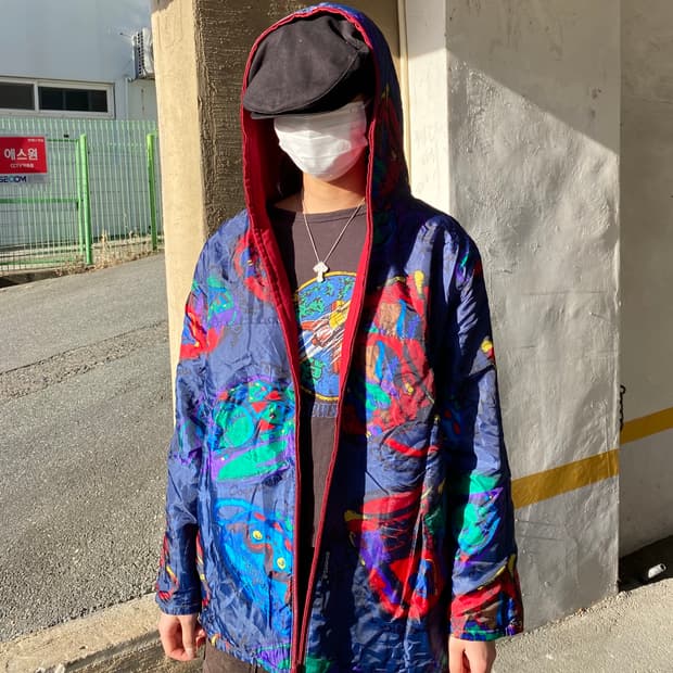 Topys (토피스) 리버서블 아노락/윈드브레이커