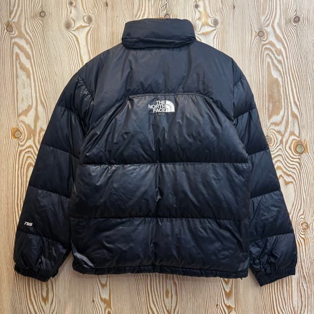 노스페이스 센터로고 눕시 패딩